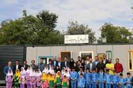 افتتاح مدرسه «امید آینده» در استان گیلان با حمایت بانک آینده