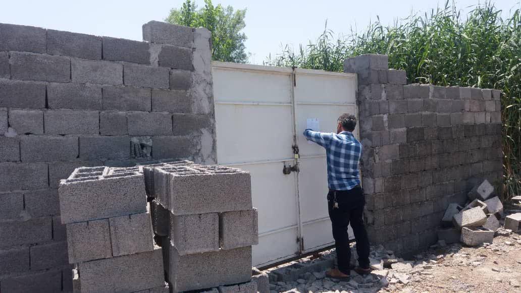 جلوگیری از ساخت و ساز غیرمجاز در محدوده شهرداری منطقه سه رشت