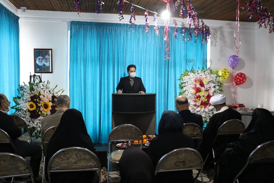 افتتاح مرکز سالمندان روناک به مناسبت ایام الله دهه مبارک فجر در رشت