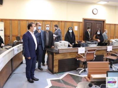 بازدید فرماندار رشت از ستاد ثبت نام داوطلبین ششمین دوره شوراهای اسلامی شهر