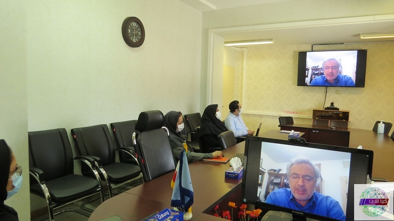 گردهمایی مجازی در مدیریت درمان گیلان با موضوع اخلاق حرفه ای در سازمانها
