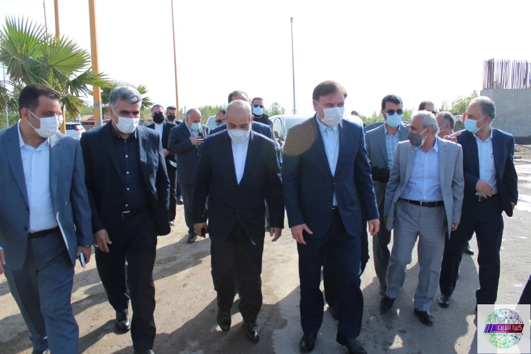 ورود مشاور رییس‌جمهور و دبیر شورایعالی مناطق آزاد کشور به منطقه آزاد انزلی