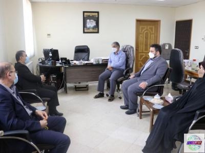 فرماندار رشت با سرپرست دفتر نظارت بر انتخابات شورای نگهبان استان دیدار کرد