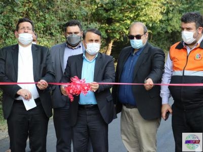 افتتاح پروژه های تقویت شبکه برق رسانی و راه روستایی بخش مرکزی رشت