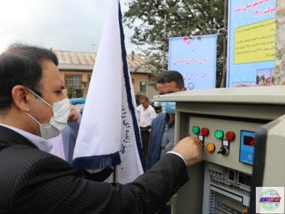 افتتاح همزمان ۳۳ پروژه آب و فاضلاب شهرستان رشت