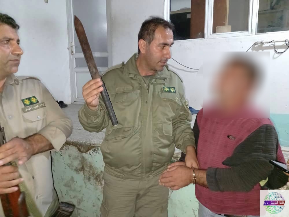دستگیری قاچاقچی چوب به همراه ۲ تن چوب قاچاق در پناهگاه حیات وحش لوندویل آستارا