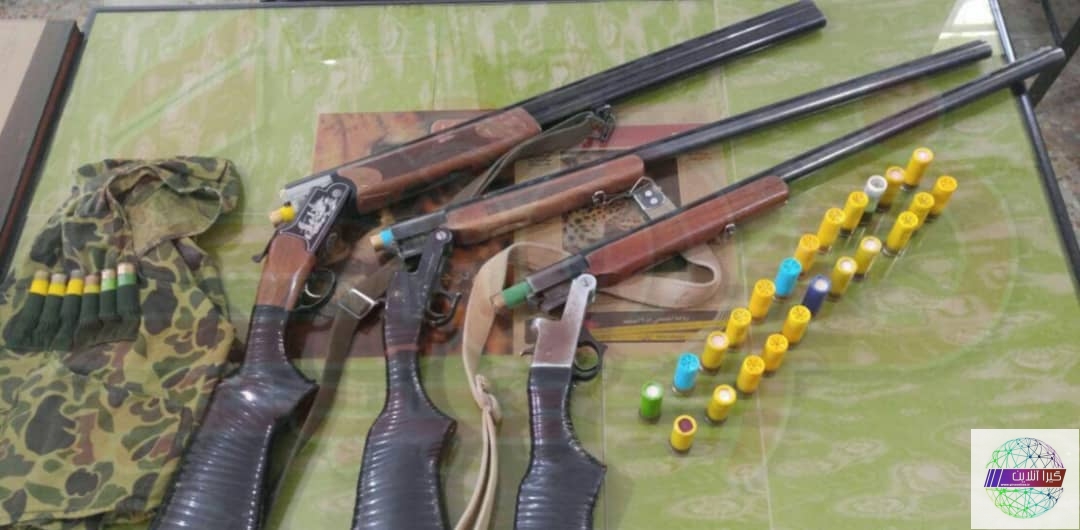 کشف و ضبط چهار قبضه اسلحه قاچاق در شهرستان رودبار