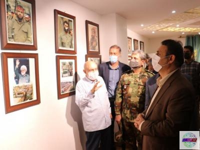 افتتاح نمایشگاه عکس قاب های بهشتی در حسینه هنر رشت