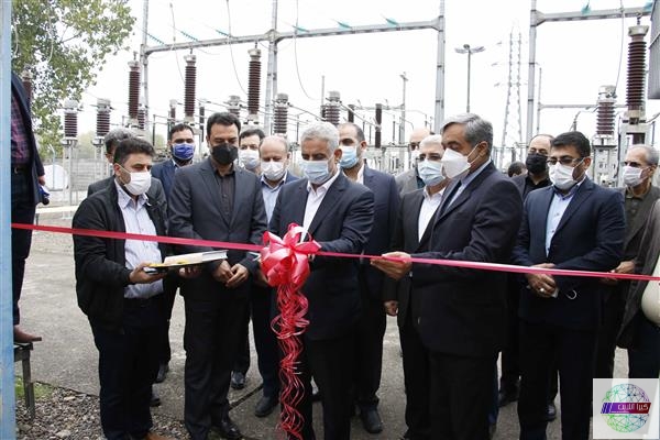 دو پروژه ملی و زیربنایی شركت برق منطقه ای گیلان افتتاح شد