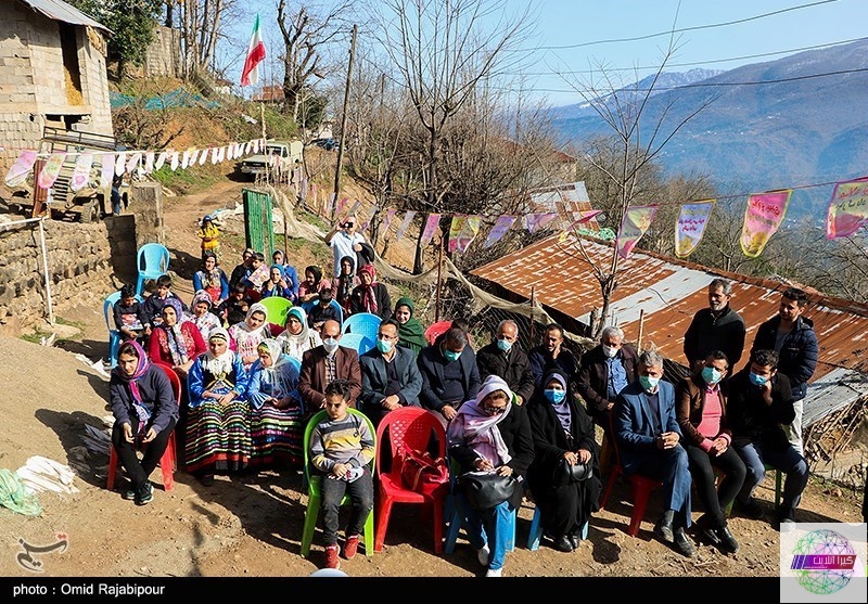 جشنواره غذاهای محلی در روستای نرماش رحیم آباد