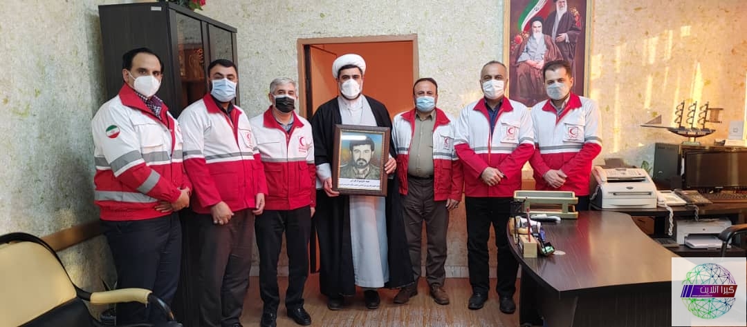 دیدار مدیرعامل جمعیت هلال احمر استان گیلان با خانواده های شهدای امدادگر