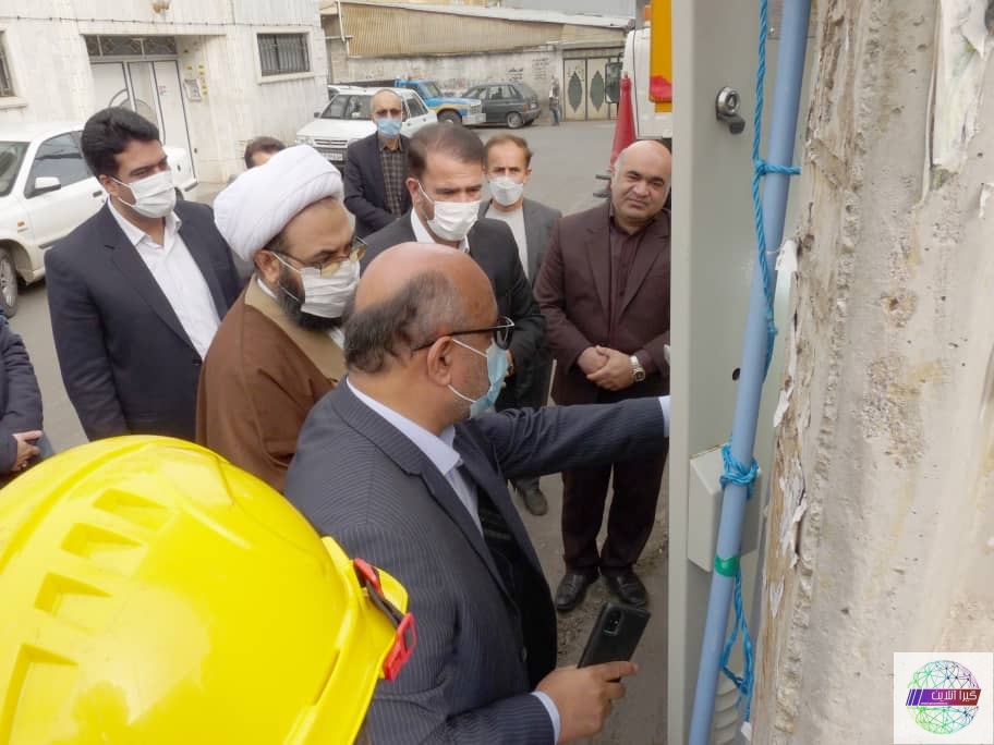 افتتاح پروژه های برق رسانی در شهرستان لنگرود