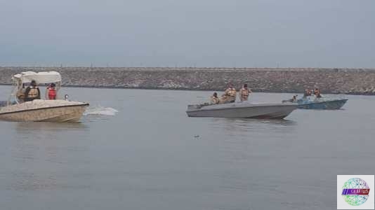 برگزاری عملیات دریایی توسط گروه عملیات ویژه یگان حفاظت منابع آبزیان