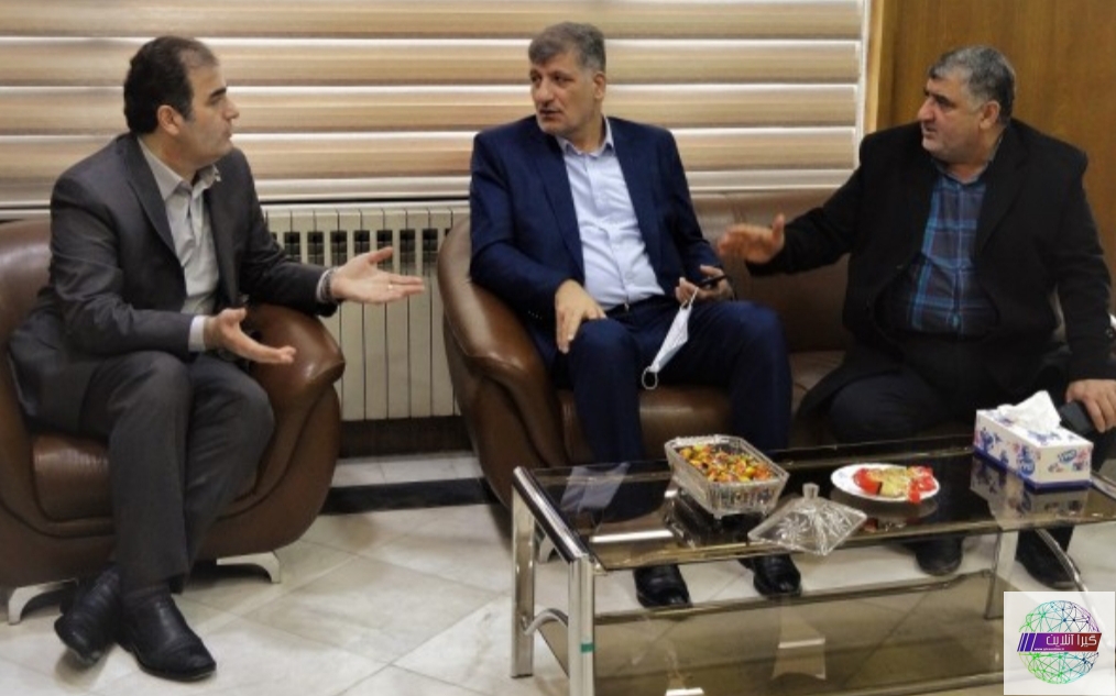دیدار دو تن از نمایندگان مجلس شورای اسلامی با مدیر عامل شرکت آب منطقه ای گیلان