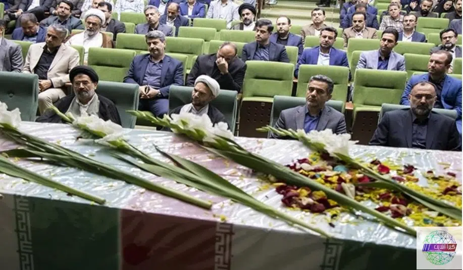 برگزاری مراسم وداع با پیکر شهید گمنام در دادگستری کل استان
