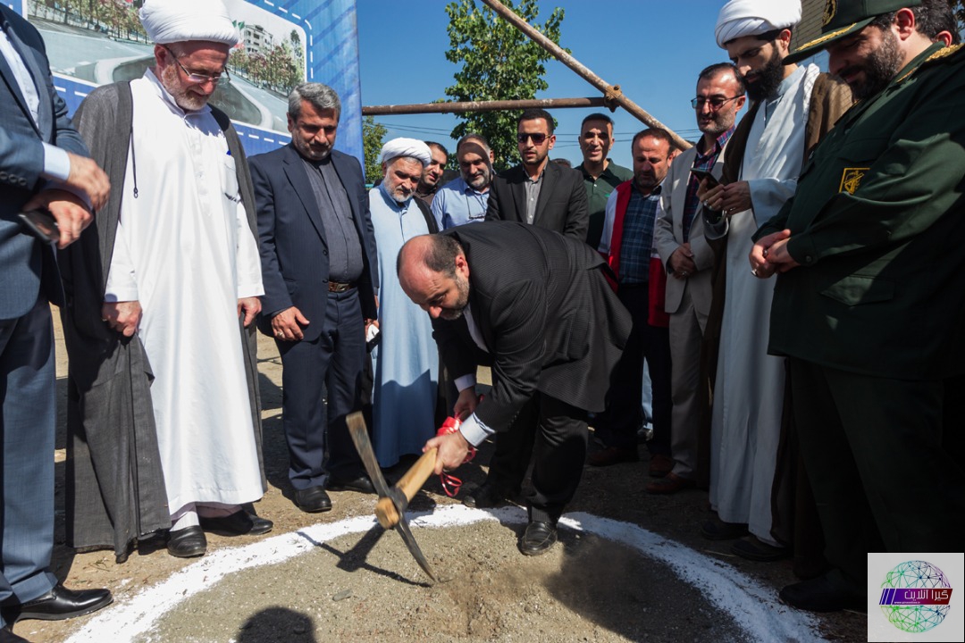 افتتاح پروژه های شهرداری رضوانشهر و کلنگ زنی ساخت دروازه کاسپین