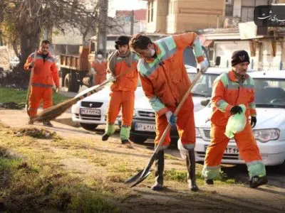 حضور اکیپ‌های خدماتی شهرداری رشت در محله فخب