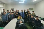 زنگ شورا با حضور عضو شورای شهر رشت در جمع دانش آموزان