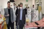 بازدید میدانی دکتر آشوبی از بیمارستان شهید بهشتی بندرانزلی