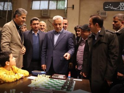 جام بین المللی شطرنج در اولین شهر خلاق خوراک ایران در یونسکو برگزار شد