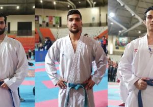 قهرمانی گیلان در رقابت های کاراته کشور در رده بزرگسالان آقایان