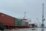 پهلوگیری صدوهفتاد و هفتمین کشتی کانتینری از شاخه ایرانی کریدور بین المللی کمربند-جاده به مجتمع بندری کاسپین با روش حمل و نقل ترکیبی