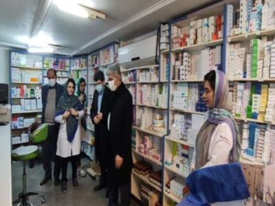 بازدید سرزده دکتر آشوبی از درمانگاهها و داروخانه‌ های شهر رودسر