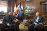 دیدار رئیس اتاق مشترک ایران و روسیه با شهردار رشت
