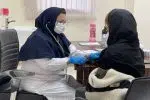 سنجش فشار خون و قند خون و ویزیت رایگان خبرنگاران حوزه سلامت