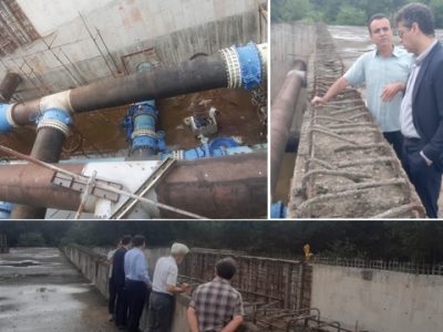 عملیات اجرایی ۲۵ باب مخزن ذخیره آب شرب در سطح استان گیلان