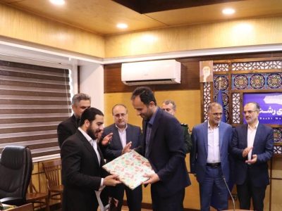 تجلیل رئیس، اعضای شورای اسلامی و شهردار رشت از «محسن بختیار» قهرمان گیلانی پارالمپیک ۲۰۲۴ رشته وزنه برداری