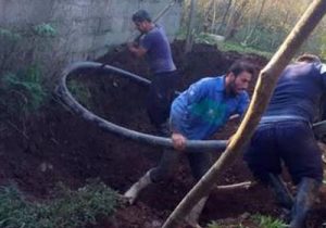 اصلاح و توسعه شبكه توزیع آب شرب روستای توسكله آلیان شهرستان فومن به طول ۲۵۰ متر