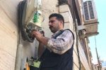 اجرای عملیات رفع خرابی کابل فیبر نوری ( FTTH ) در خیابان نواب رشت