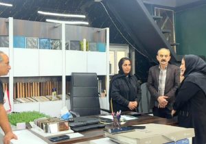 حضور میدانی کارشناسان بازاریابی فروش تجاری در شهرستان لنگرود