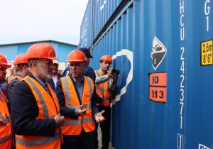 بازدید بازرس کل استان گیلان از انبارهای کالا و گمرک بندر انزلی