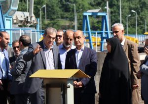 آبگذاری کانال فومنات جهت آبرسانی در فصل کشاورزی جاری با حضور استاندار گیلان آغاز شد