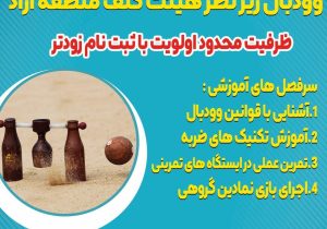 دوره آموزش و استعداد یابی یک روزه وودبال در جیرسر باقرخاله