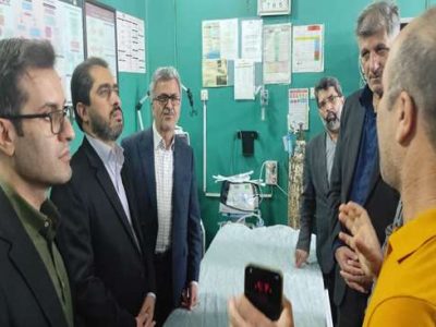 بررسی وضعیت ارائه خدمات درمانی در منطقه