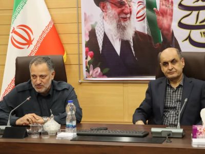 حضوردکتر حق شناس استاندار گیلان در بازرسی کل استان گیلان