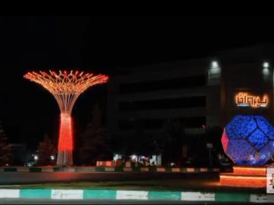 نصب المان‌های جدید شهری در خیابان معلم و مسکن مهر رشت