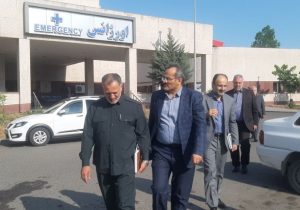 بازدید سرزده بازرس کل استان گیلان از بیمارستان شهید بهشتی آستارا