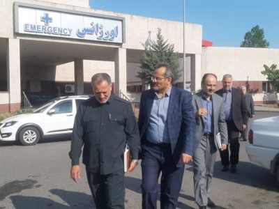 بازدید سرزده بازرس کل استان گیلان از بیمارستان شهید بهشتی آستارا