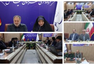 جلسه رفع موانع پروژه کمربندی خیام در فرمانداری سیاهکل برگزار شد 