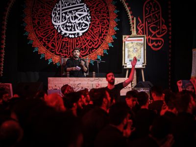 مراسم اربعین شهدای گیلان در جنگ ۱۲ روزه در رشت به روایت تصویر