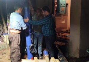 افزایش ظرفیت تامین آب شرب مشتركین در ۳ روستای شهرستان لنگرود