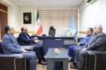 بازدید صبحگاهی بازرس کل استان از اداره کل میراث فرهنگی، گردشگری و صنایع دستی گیلان
