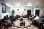 دیدار ریاست فدراسیون بدمینتون جمهوری اسلامی ایران با مدیرعامل منطقه آزاد انزلی