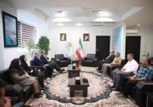 دیدار ریاست فدراسیون بدمینتون جمهوری اسلامی ایران با مدیرعامل منطقه آزاد انزلی