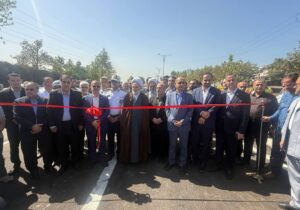 لاین رفت تقاطع غیرهمسطح امام حسین (ع) رشت افتتاح شد