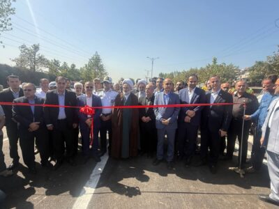لاین رفت تقاطع غیرهمسطح امام حسین (ع) رشت افتتاح شد